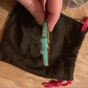 Kate Spade “take a bow” giverny blue bangle